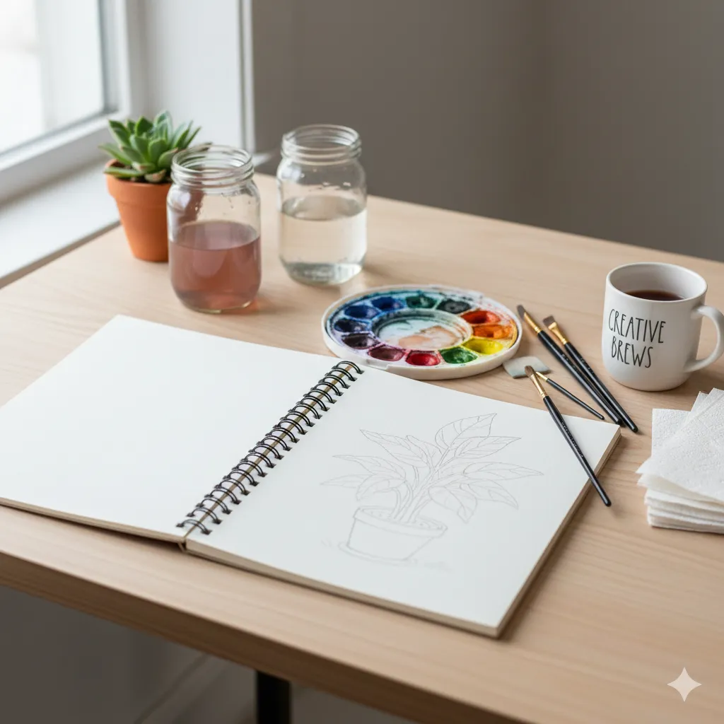 Akvarell för nybörjare