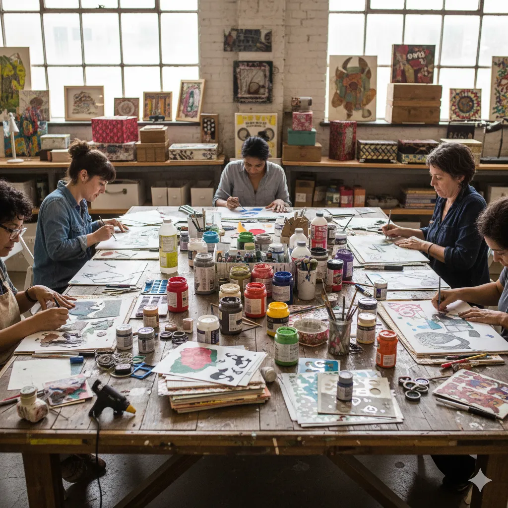 Mixed media workshop